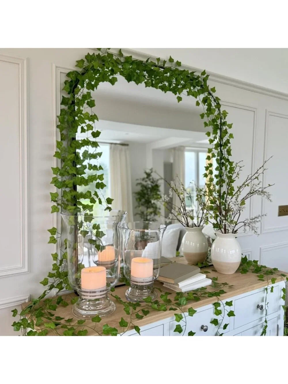 120 Pack Artificial Ivy Vines - 840Ft Greenery Garland for Home Decor & Events
